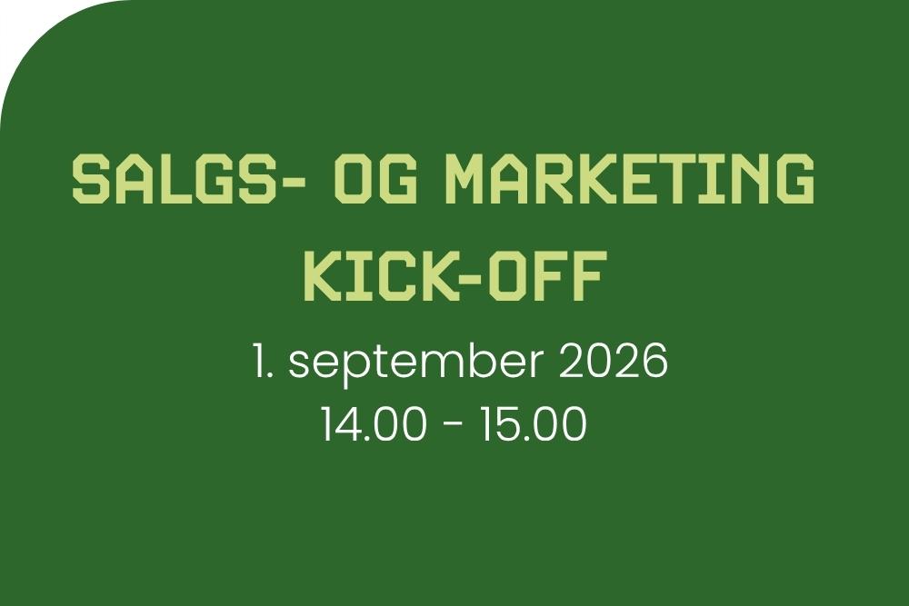 Salgs- og marketing kickoff