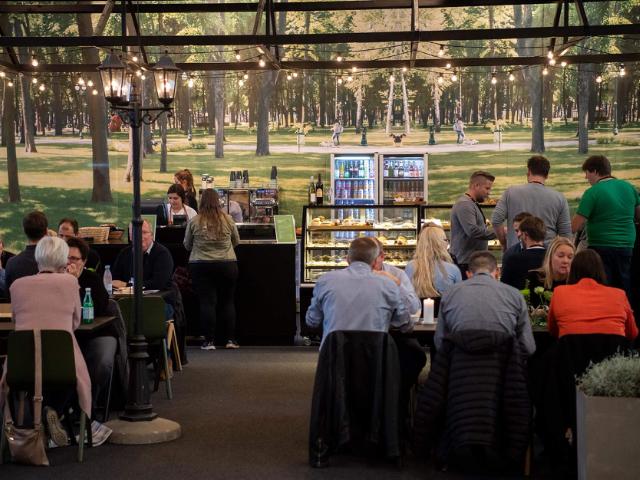 Spisested på Foodtech messe