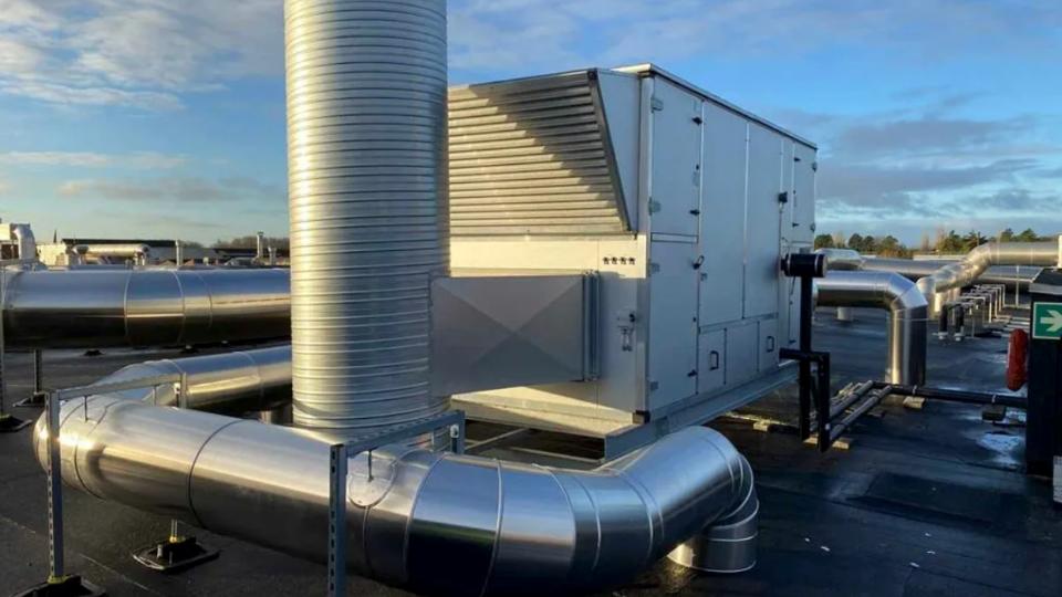 Ventilationsanlæg hos Struer Brød