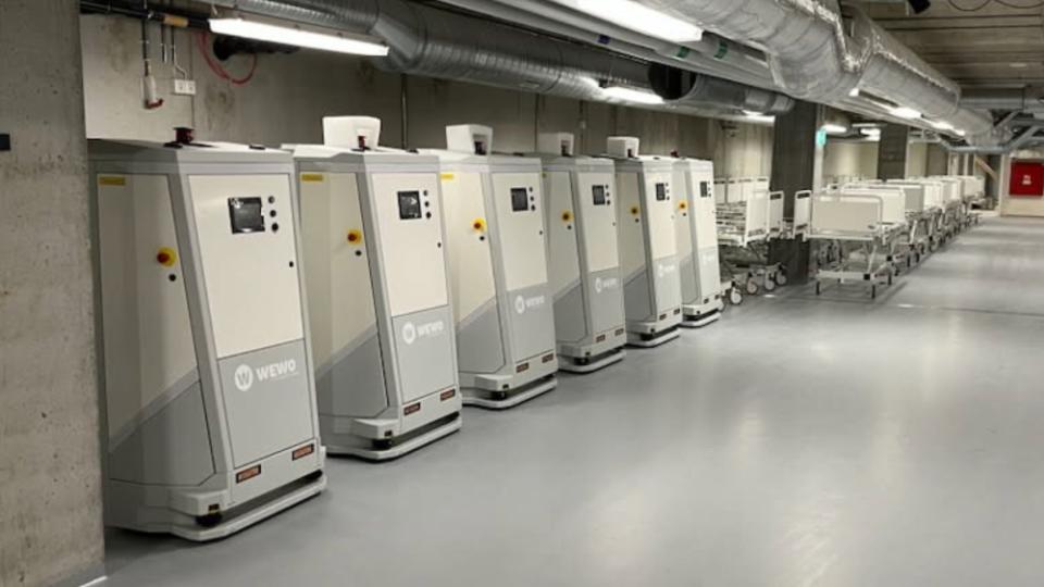 Automatiseret sengetransport på NAU