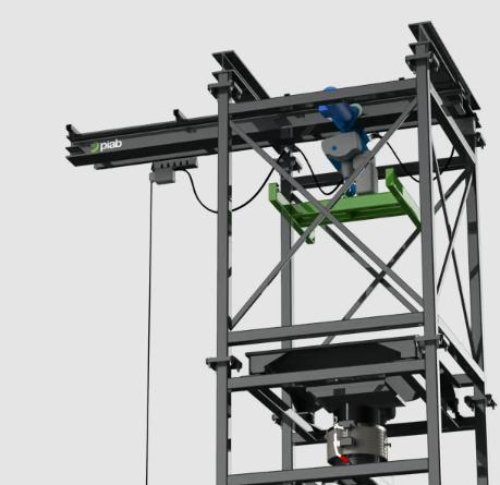 PIAB Big Bag tømmestationer
