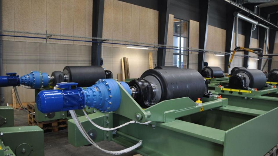 Specialudviklet ruller til vindmølleindustrien