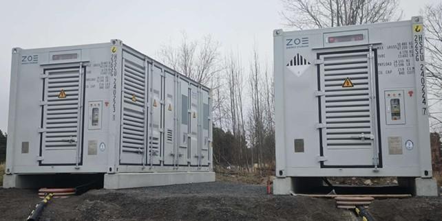 Bessteq - 1,26 MW x 1,313 MWh BESS (ZOE Energy Storage)