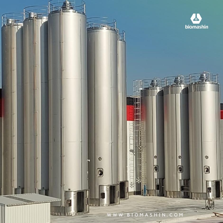 Silo and storage tanks
