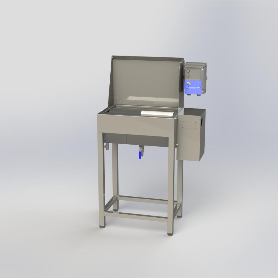 Single-Operator Cheese Washer