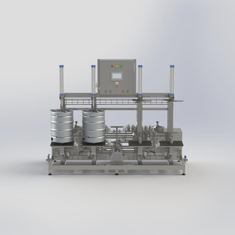 Semi Automatic Keg Washer TX30