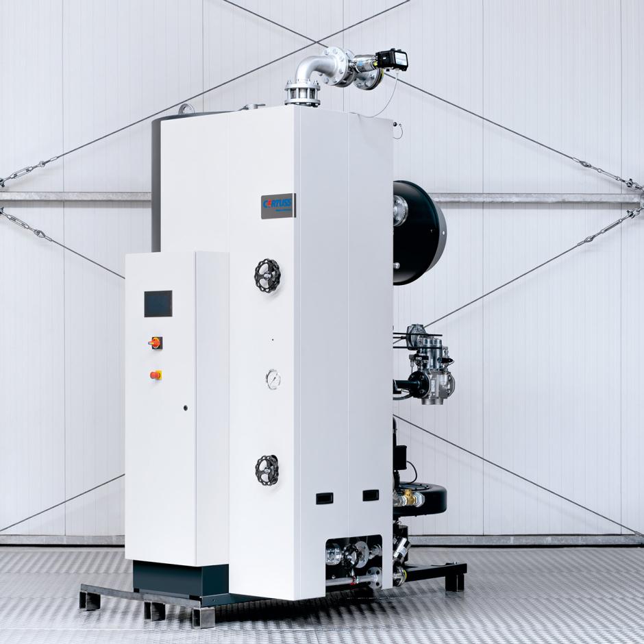 Universal TC – dampgenerator gas-/oliefyret