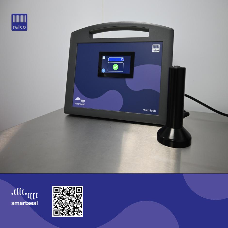 Relco SmartSeal 800 induction sealer.