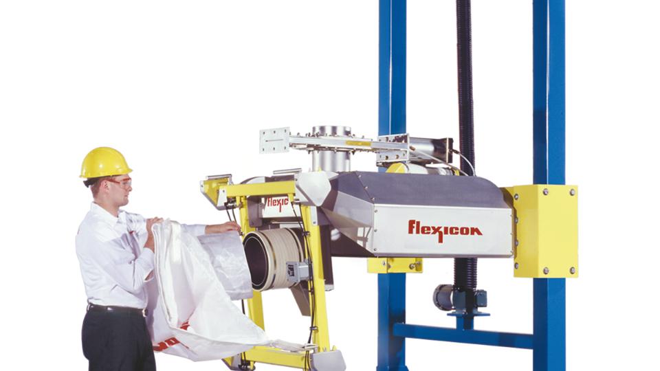 Ergonomisk Swing-Down big bag fyldestation