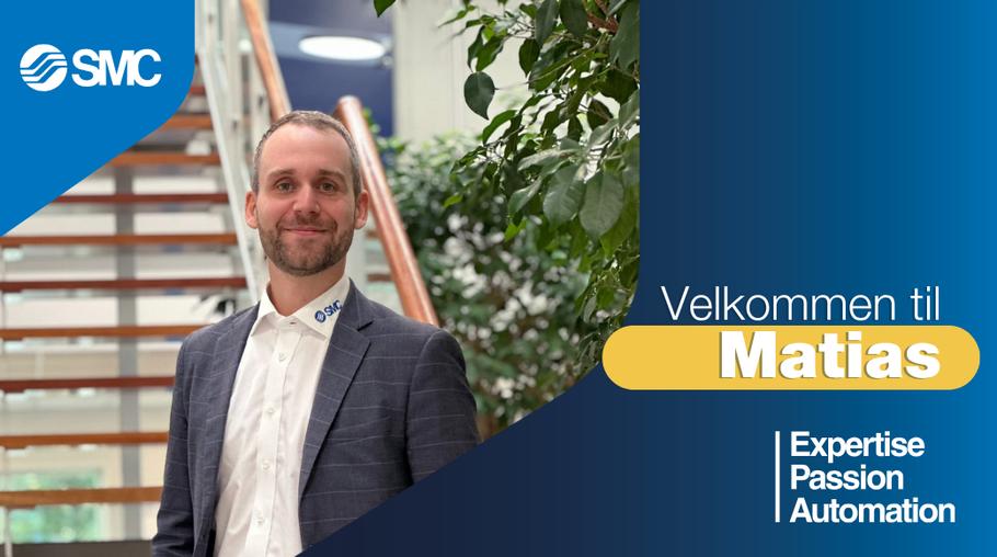 Ny Sales Engineer skal styrke SMC's fokus på fødevarebranchen