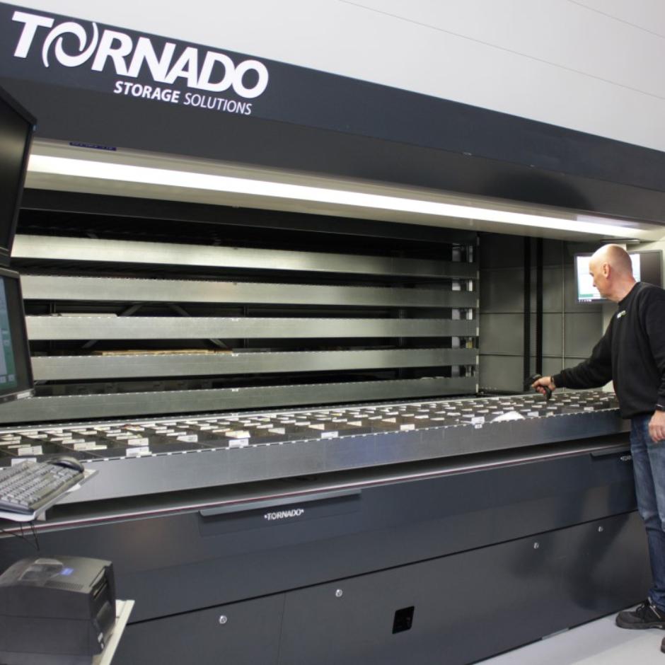 Lagerautomat TORNADO